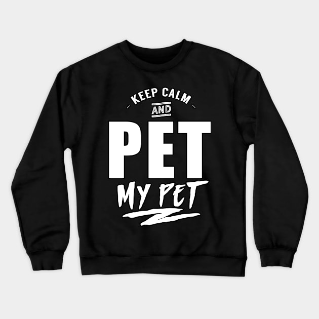 Dog Pet Cat Pets Animal Crewneck Sweatshirt by dr3shirts